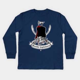 BANDIT DIPLOMACY Kids Long Sleeve T-Shirt